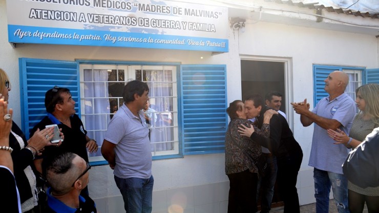 El Centro de Veteranos de Guerra de Malvinas inauguró consultorios médicos 